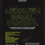 Maximum Signal Control and RBMA World Tour